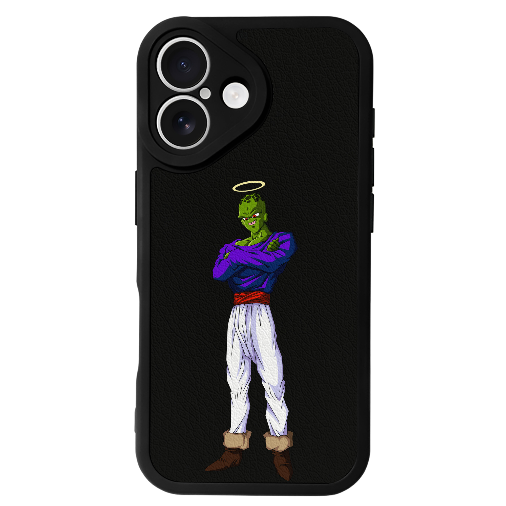 （画像用） ドラゴンボール パイクーハン DRAGON BALL Pikkon 【iPhone 16シリーズ対応】シリコンスマホケース（レザー調） 材質：シリコン